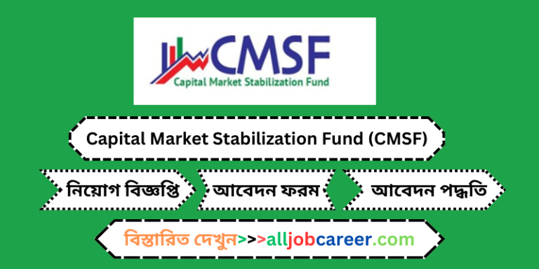 Assistant Director (MIS) Job Circular at Capital Market Stabilization Fund (CMSF) in 2024